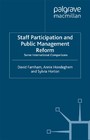 Staff Participation and Public Management Reform - Some International Comparisons