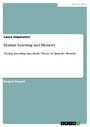 Human Learning and Memory - Testing Encoding Specificity Theory in Episodic Memory