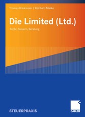 Die Limited (Ltd.) - Recht, Steuern, Beratung