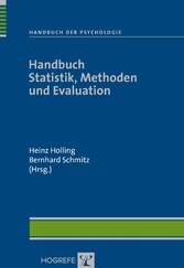 Handbuch Statistik, Methoden und Evaluation